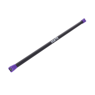 Бодибар BB-301 6 кг, неопреновый, черный/фиолетовый