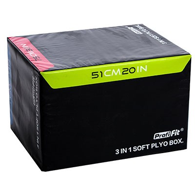 Универсальный SOFT PLYO BOX, PROFI-FIT, 3 в 1, 51-61-75см